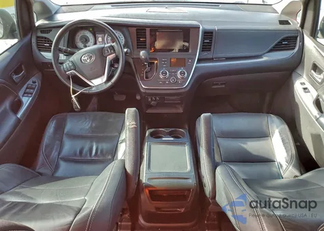 2017 Toyota Sienna Se из США, поврежденный, VIN 5TDXZ3DCXHS805846